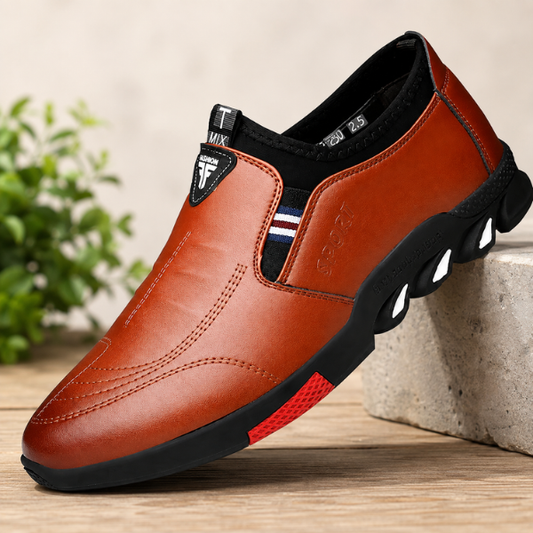 Elegant men’s shoe with non-slip sole