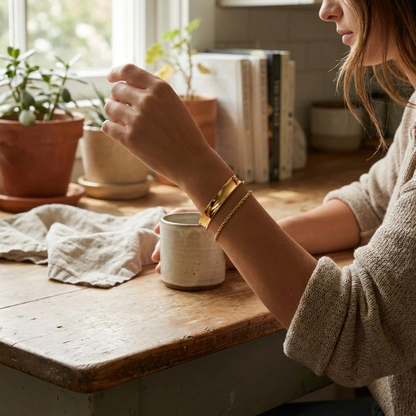 Sol Cuff Bracelet lifestyle