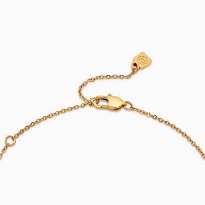 Dainty Freshwater Pearl Bracelet | Gold-Plated | Single Pearl on Chain